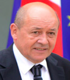 French Defense Minister Jean-Yves Le Drian